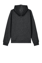 Rear View of DkHtGry Stanley/Stella Unisex Drummer 2.0 Hooded Sweatshirt SXU009
