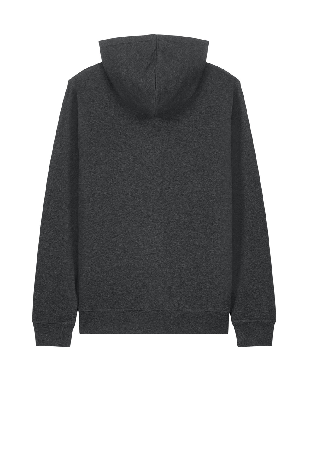 Rear View of DkHtGry Stanley/Stella Unisex Sounder Hooded Sweatshirt SXU012