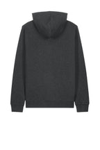 Rear View of DkHtGry Stanley/Stella Unisex Sounder Hooded Sweatshirt SXU012