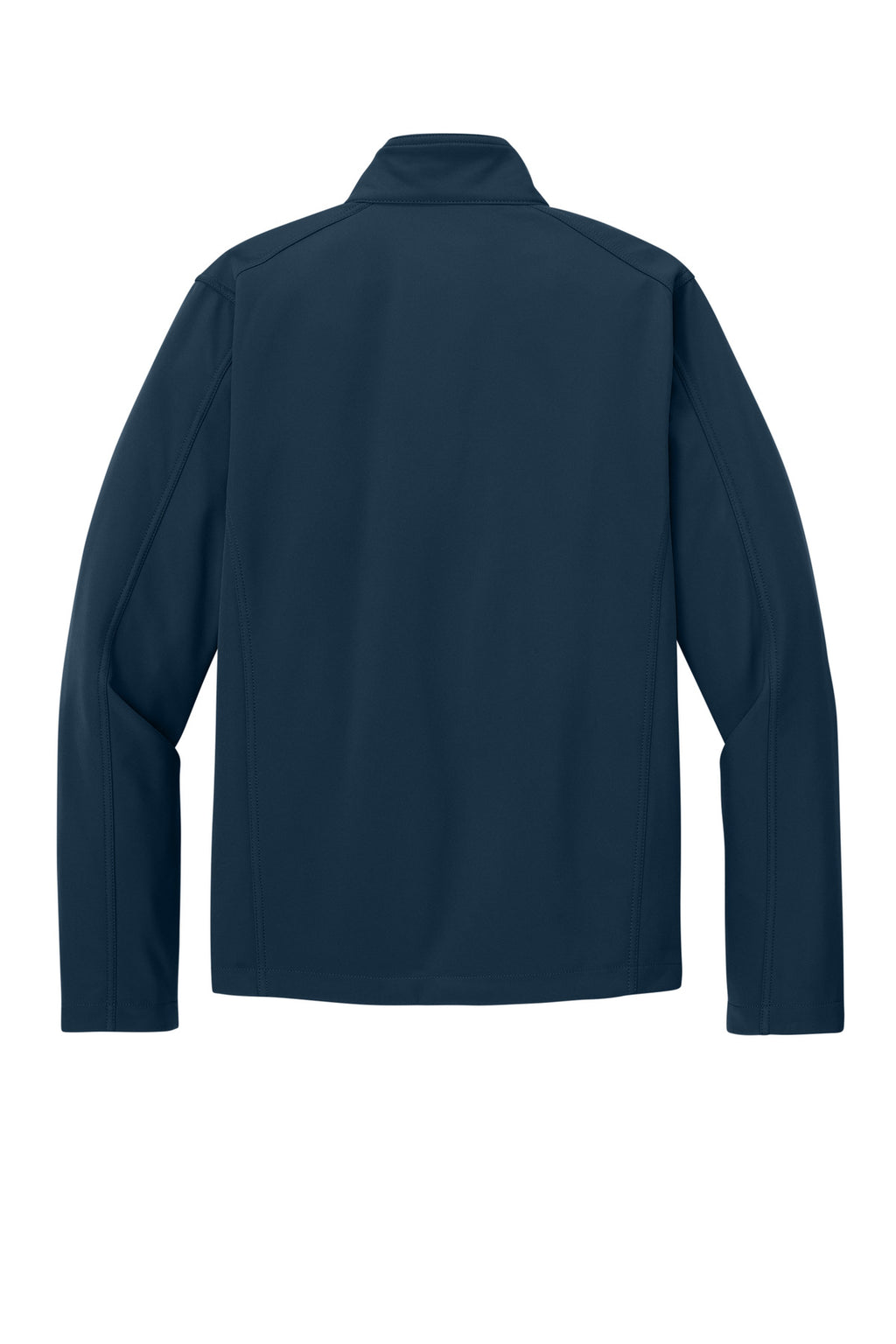 Rear View of Dress Blue Nvy Port Authority Core Soft Shell Jacket. J317
