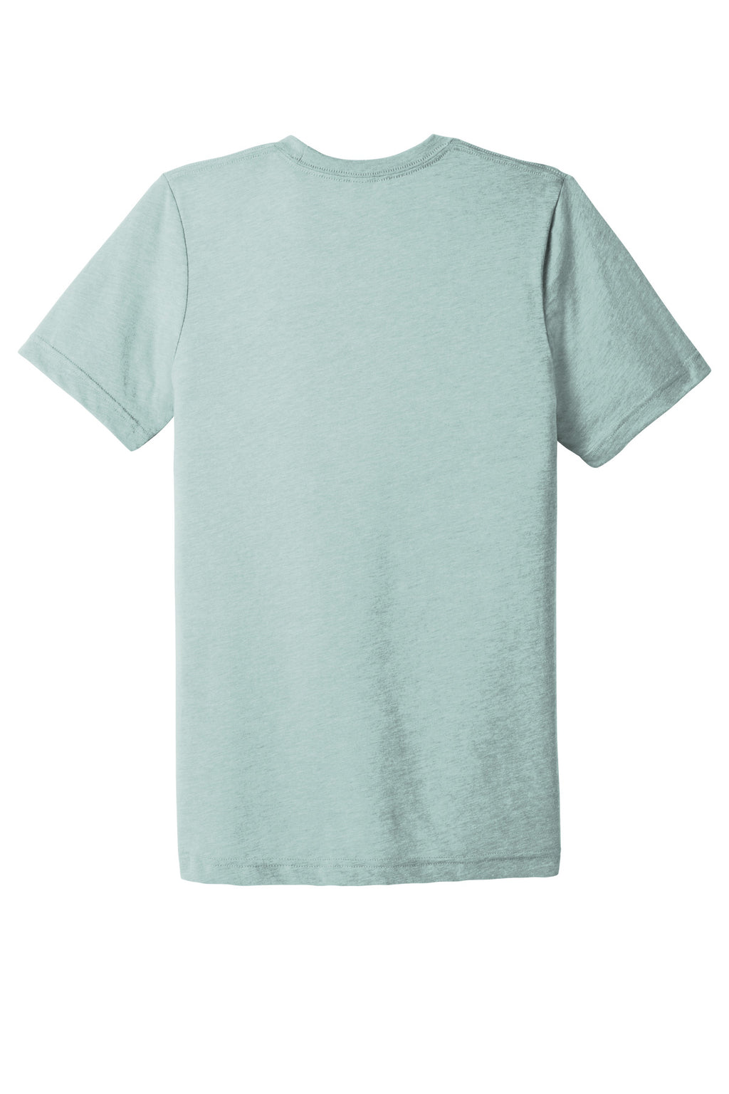 Rear View of DstyBlu TB BELLA+CANVAS Unisex Triblend Short Sleeve Tee. BC3413