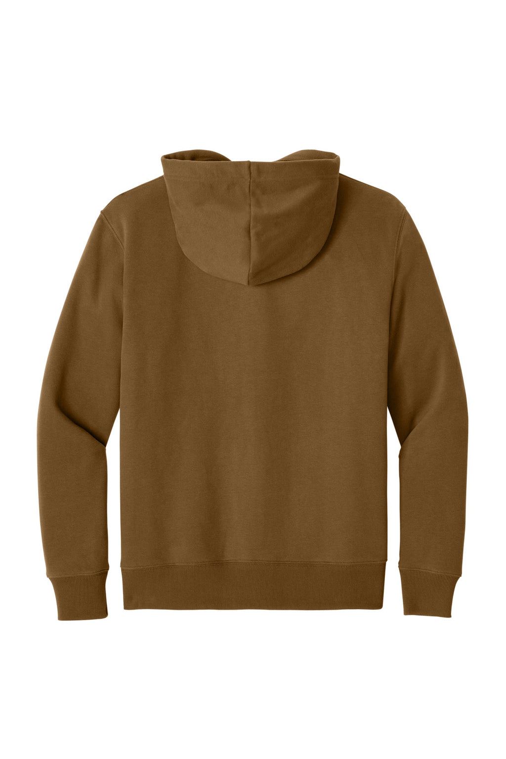 Rear View of DuckBrown District V.I.T. Super Heavyweight Fleece Hoodie DT6600