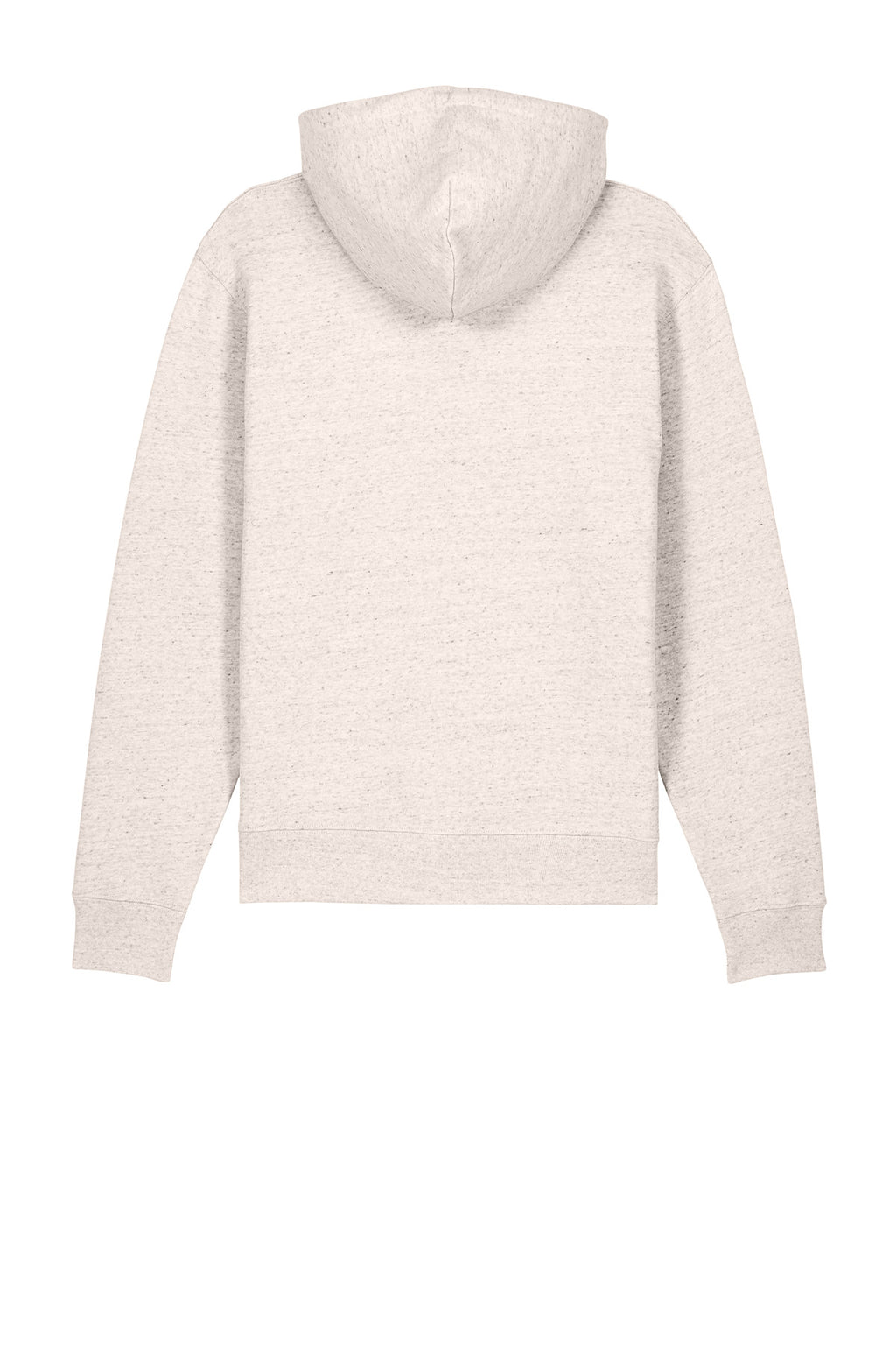 Rear View of EcoHeather Stanley/Stella Unisex Cruiser 2.0 Hooded Sweatshirt SXU003