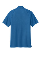 Rear View of Electric Blue OGIO Onyx Polo. OG126