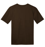 Rear View of Espresso District Perfect Weight Tee. DT104