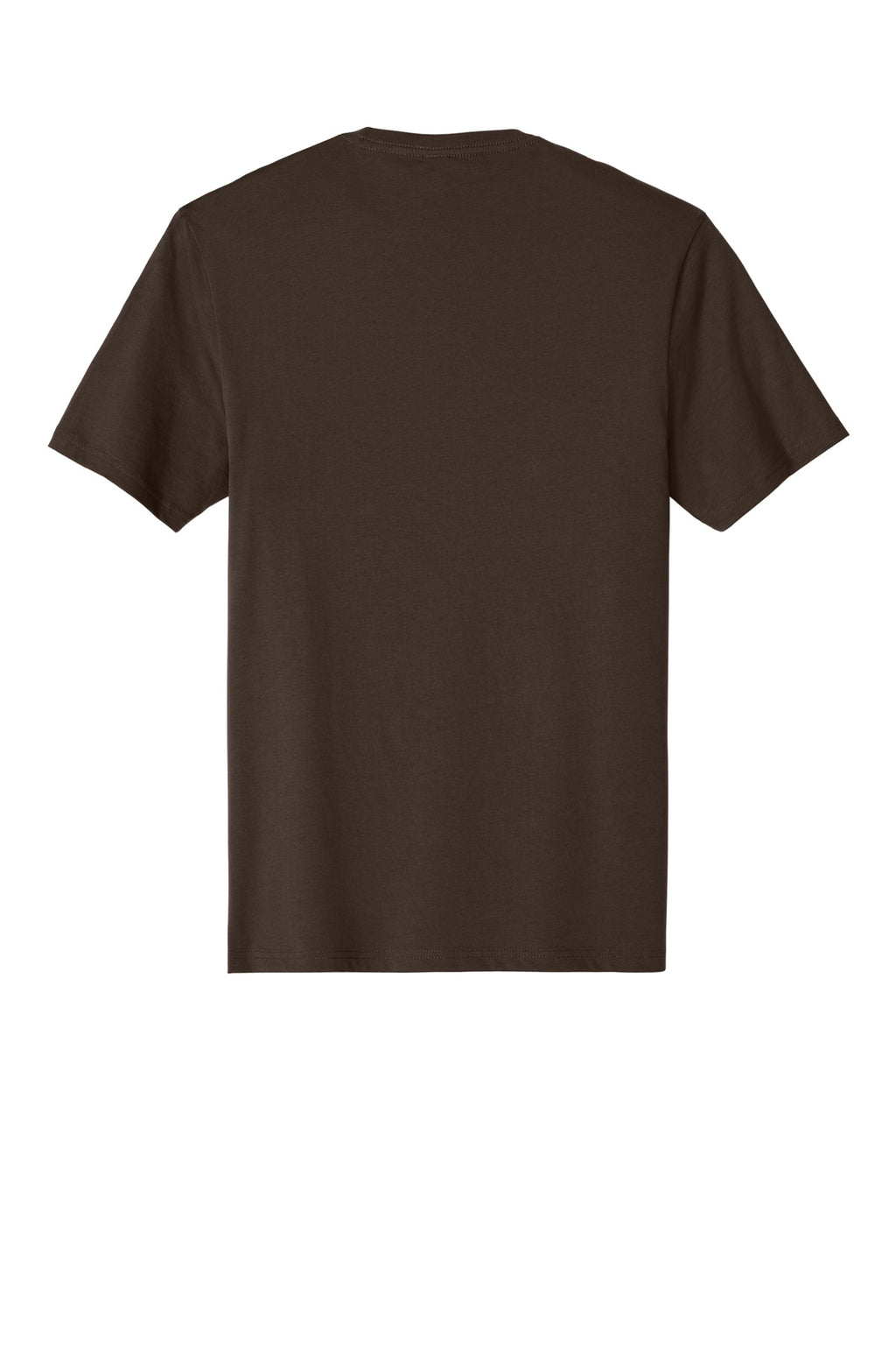 Rear View of Espresso District Perfect Weight Tee. DT104