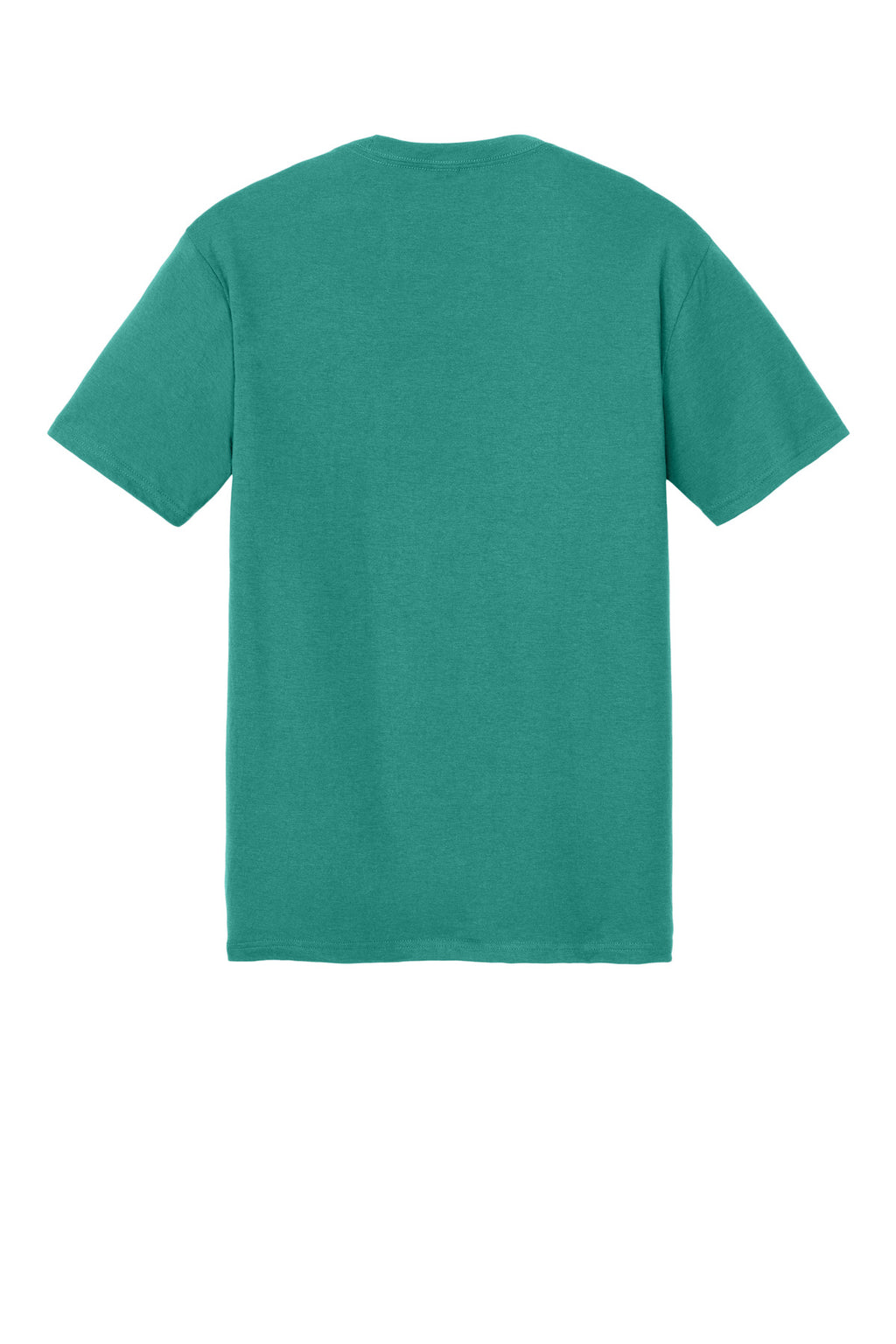 Rear View of EuclptusBl District Perfect Tri Tee. DM130