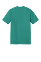 Rear View of EuclptusBl District Perfect Tri Tee. DM130