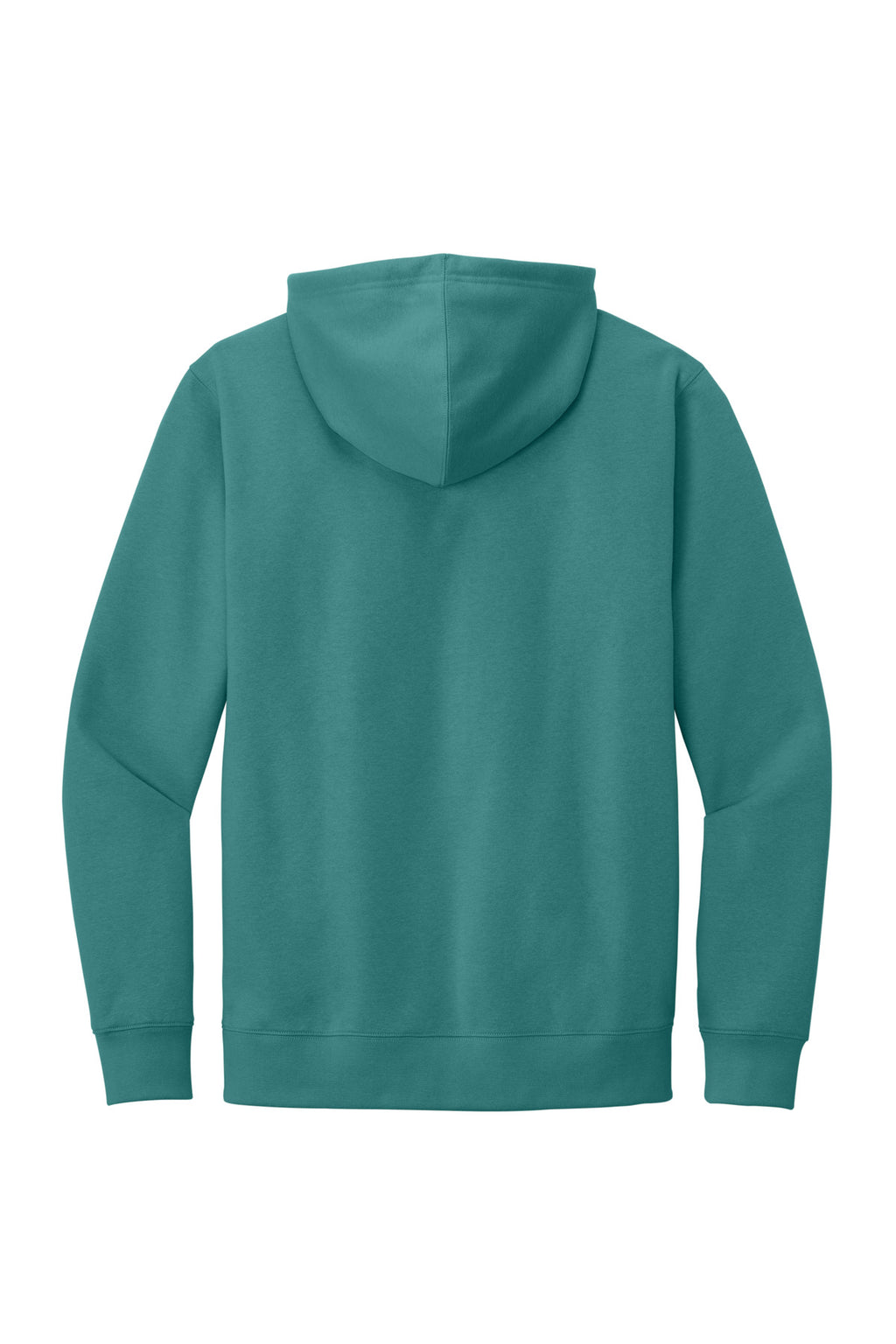 Rear View of EuclptusBl District V.I.T. Fleece Hoodie DT6100