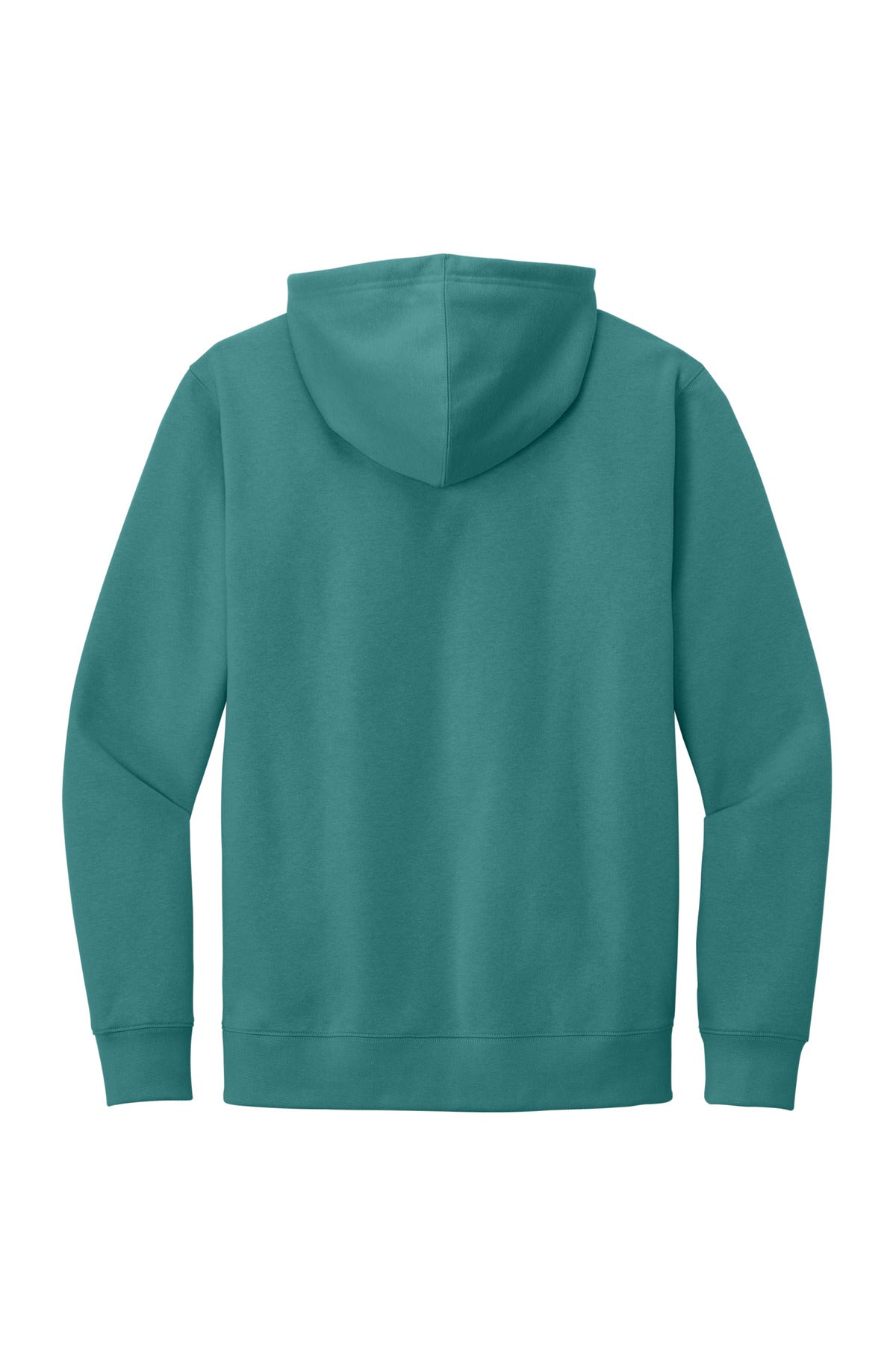 Rear View of EuclptusBl District V.I.T. Fleece Hoodie DT6100