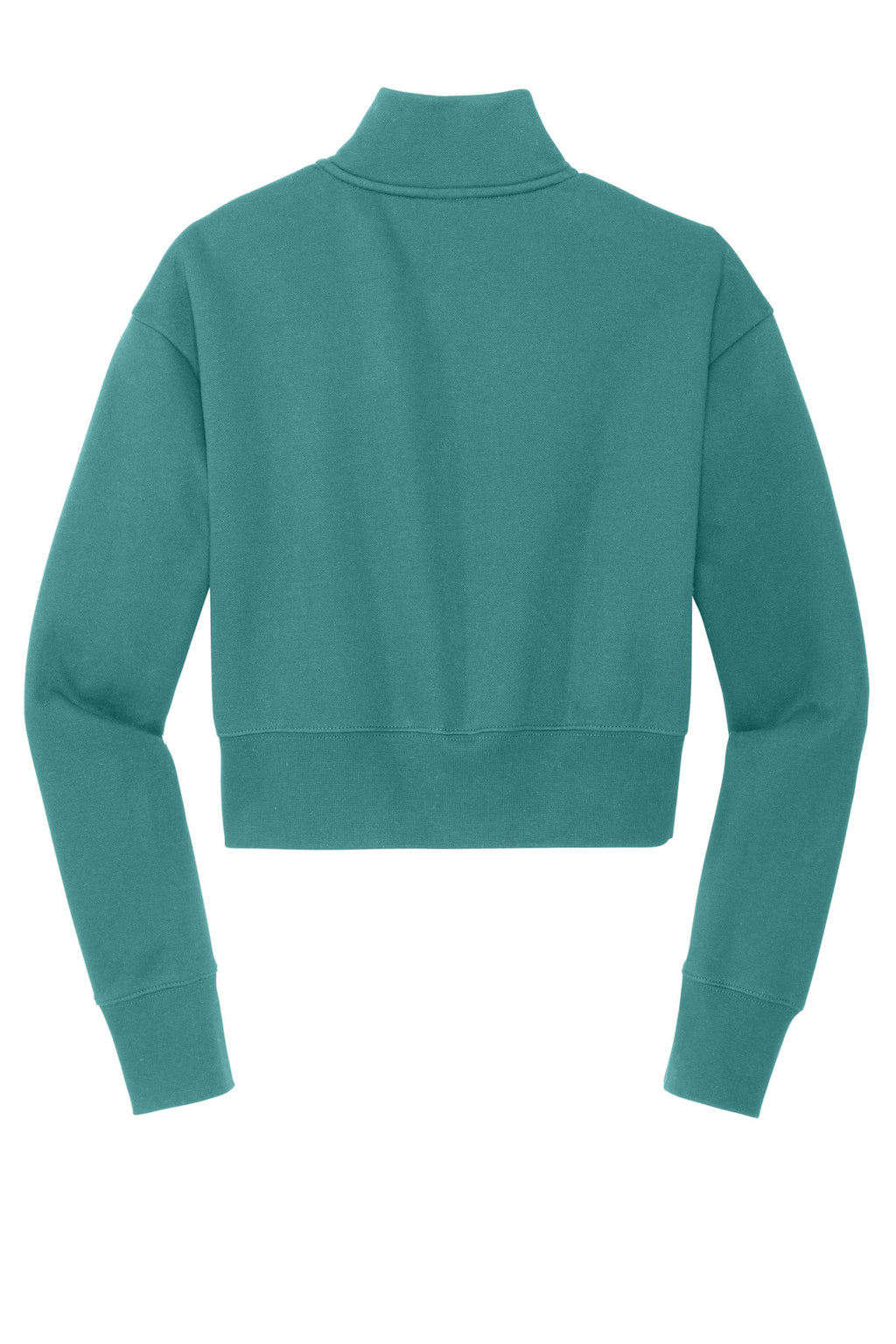 Rear View of EuclptusBl District Women's V.I.T. Fleece 1/2-Zip DT6111