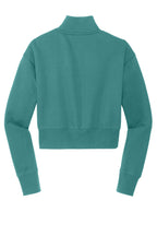 Rear View of EuclptusBl District Women's V.I.T. Fleece 1/2-Zip DT6111