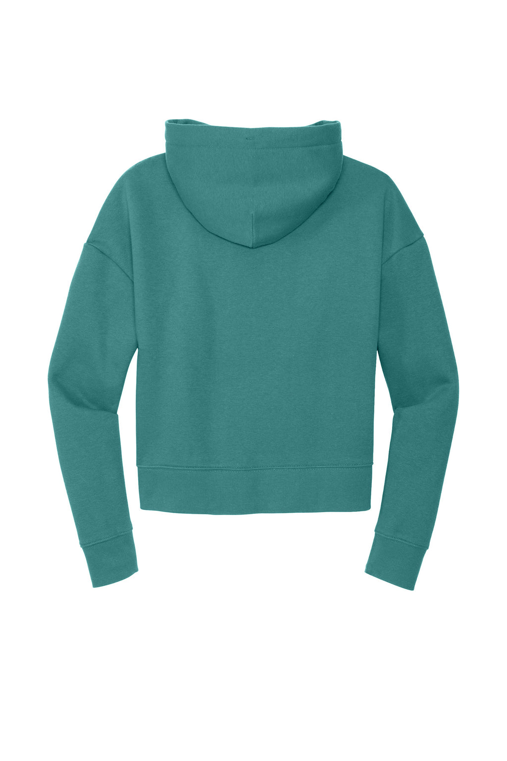 Rear View of EuclptusBl District Women's V.I.T. Fleece Hoodie DT6101