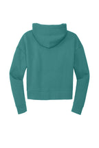 Rear View of EuclptusBl District Women's V.I.T. Fleece Hoodie DT6101
