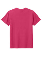 Rear View of FlushPink District Youth Very Important Tee . DT6000Y
