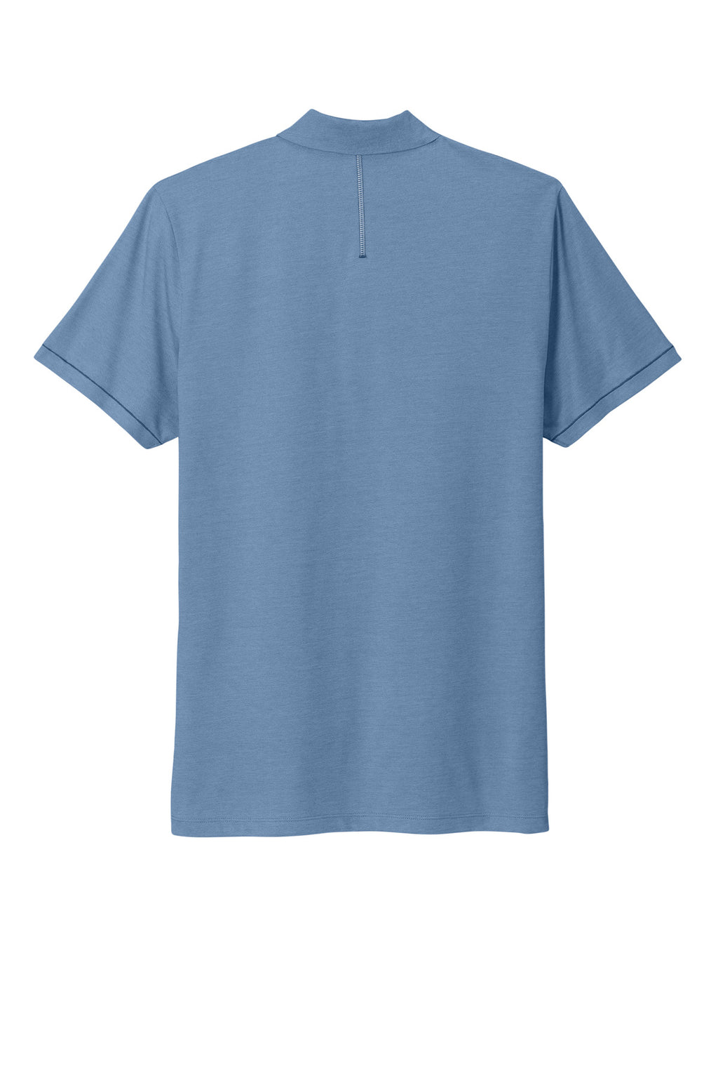 Rear View of ForceBlHtr OGIO Code Stretch Polo. OG146