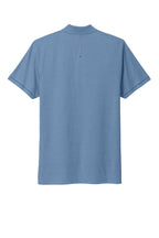 Rear View of ForceBlHtr OGIO Code Stretch Polo. OG146