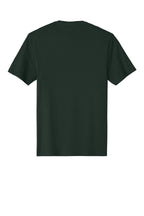 Rear View of Forest Green District Perfect Weight Tee. DT104