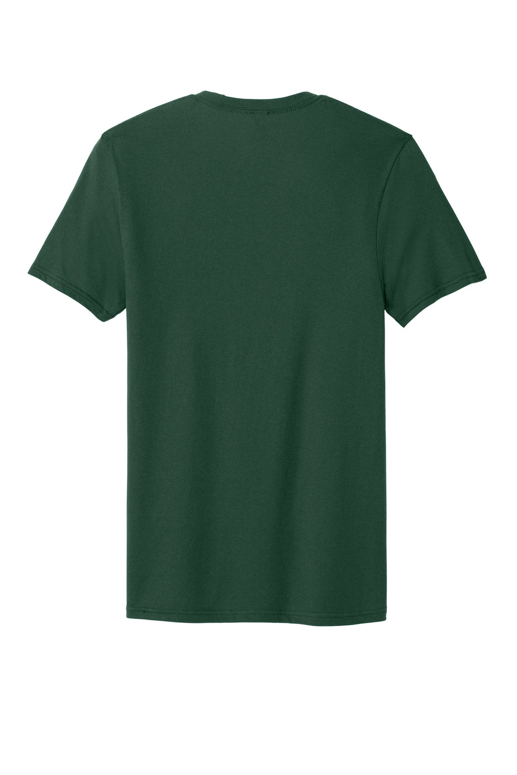Rear View of Forest Green District The Concert Tee DT5000
