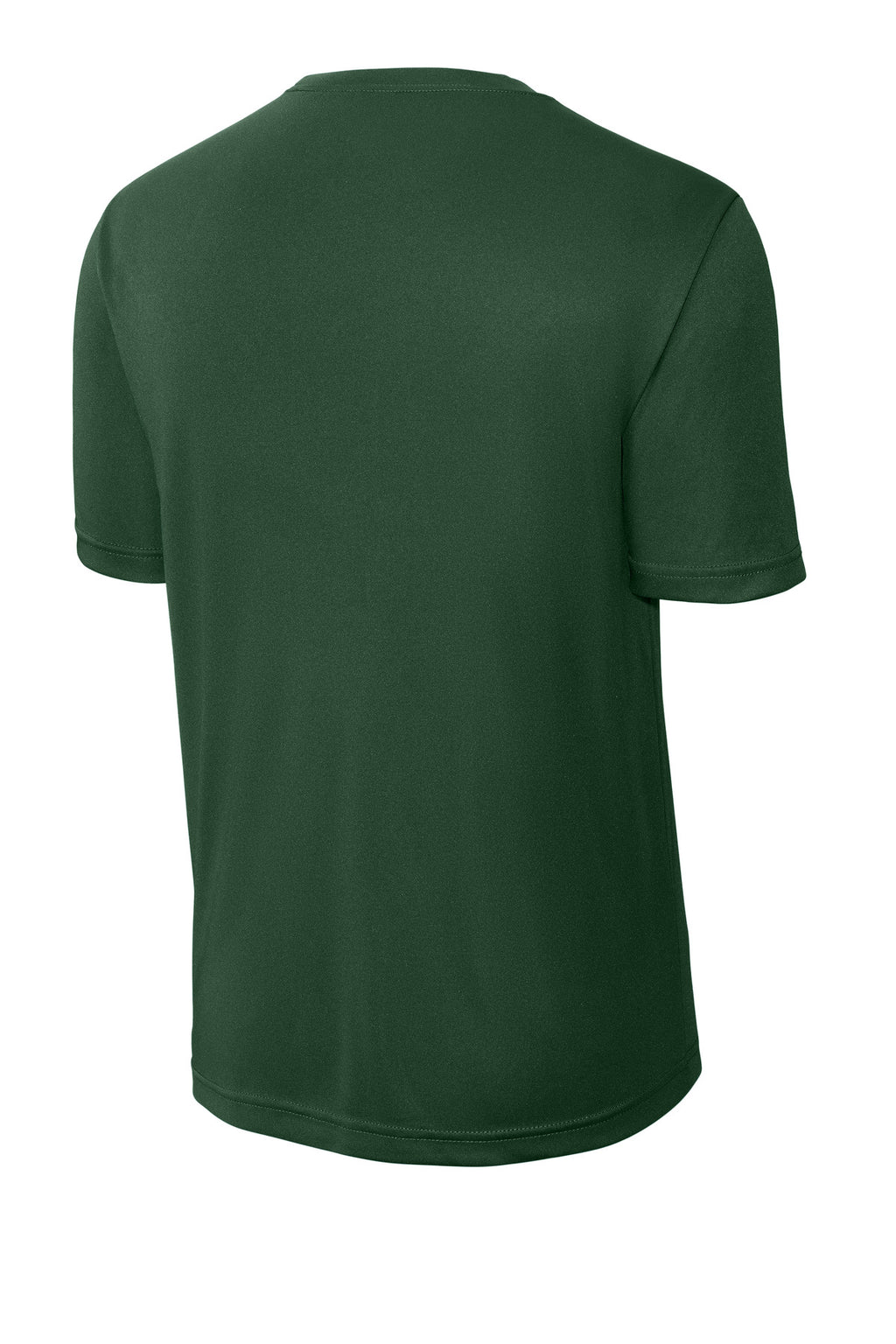 Rear View of Forest Green Sport-Tek PosiCharge Competitor Tee. ST350
