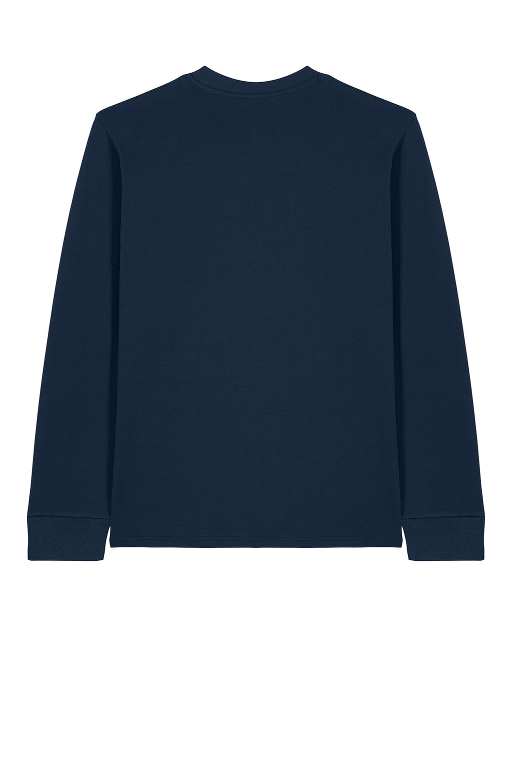 Rear View of FrenchNavy Stanley/Stella Unisex Creator 2.0 Long Sleeve Tee SXU022