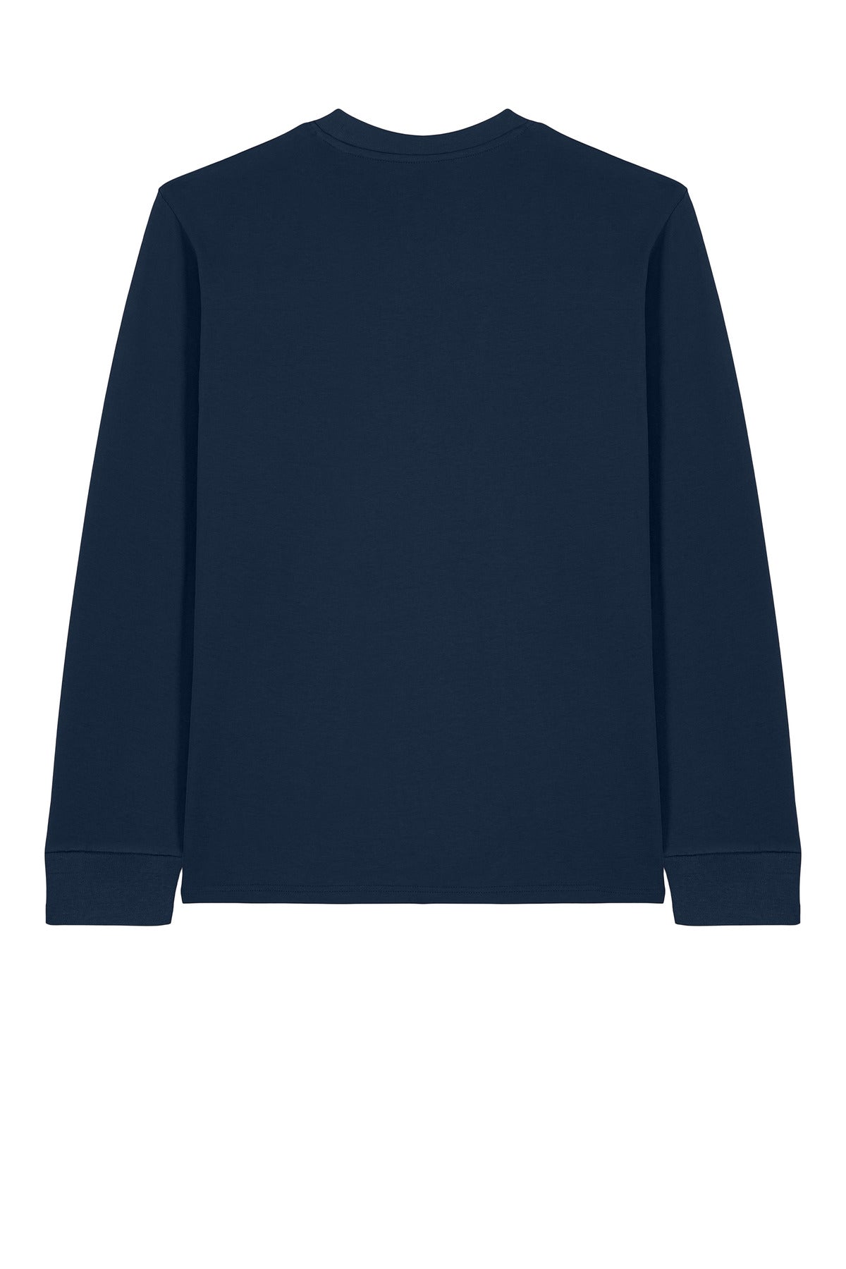 Rear View of FrenchNavy Stanley/Stella Unisex Creator 2.0 Long Sleeve Tee SXU022