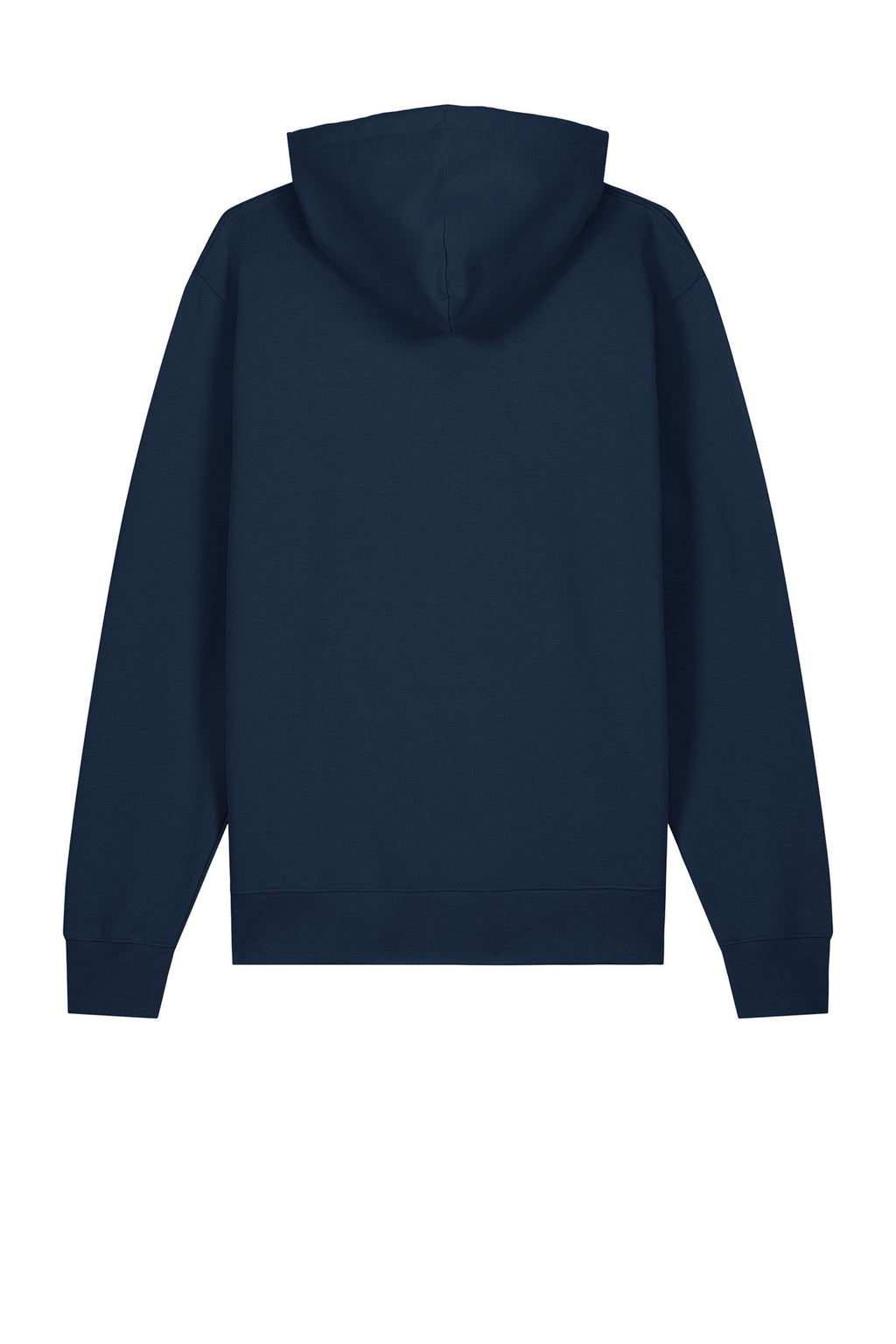 Rear View of FrenchNavy Stanley/Stella Unisex Cruiser 2.0 Hooded Sweatshirt SXU003
