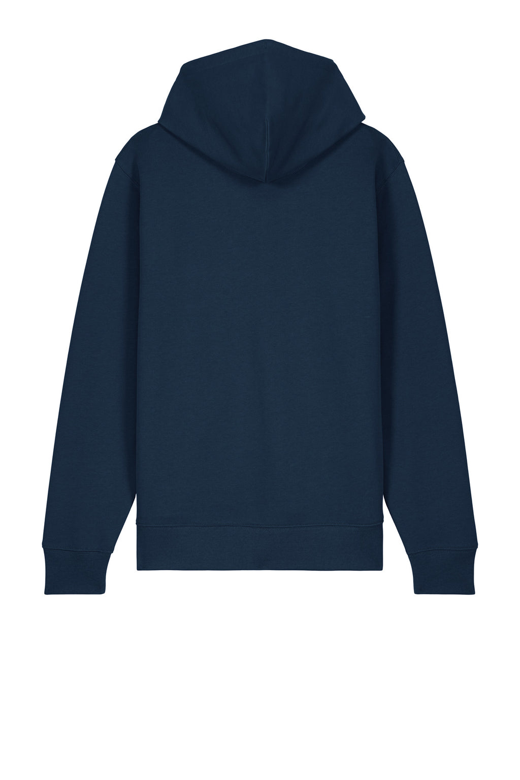 Rear View of FrenchNavy Stanley/Stella Unisex Cultivator 2.0 Full-Zip Hooded Sweatshirt SXU005