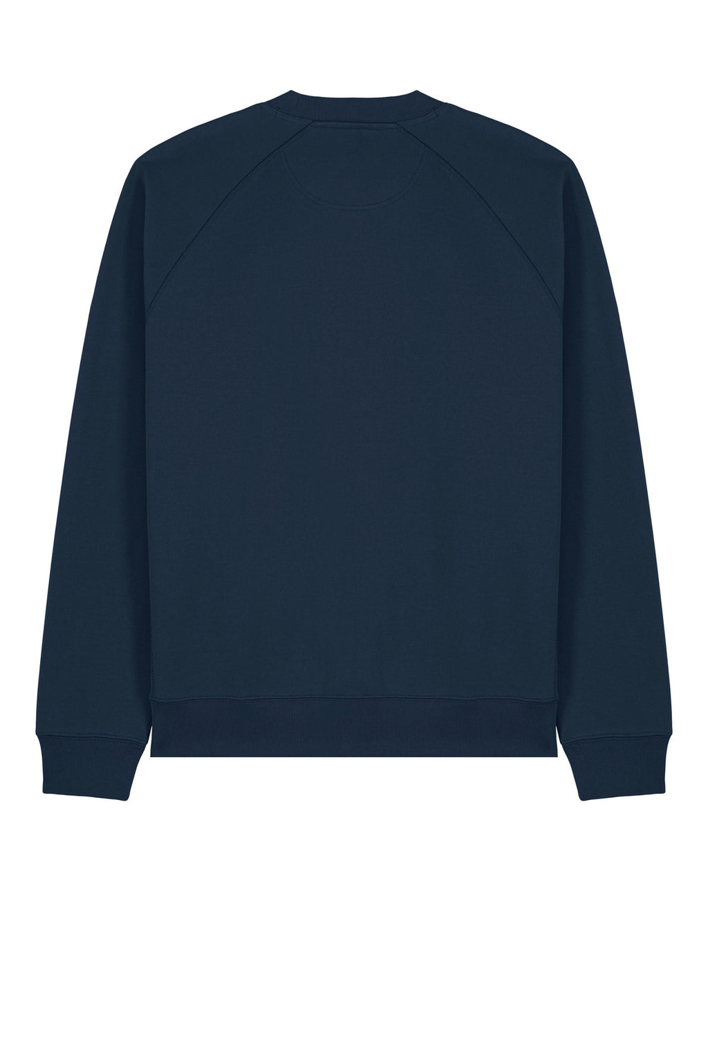 Rear View of FrenchNavy Stanley/Stella Unisex Knoxer Crewneck Sweatshirt SXU026