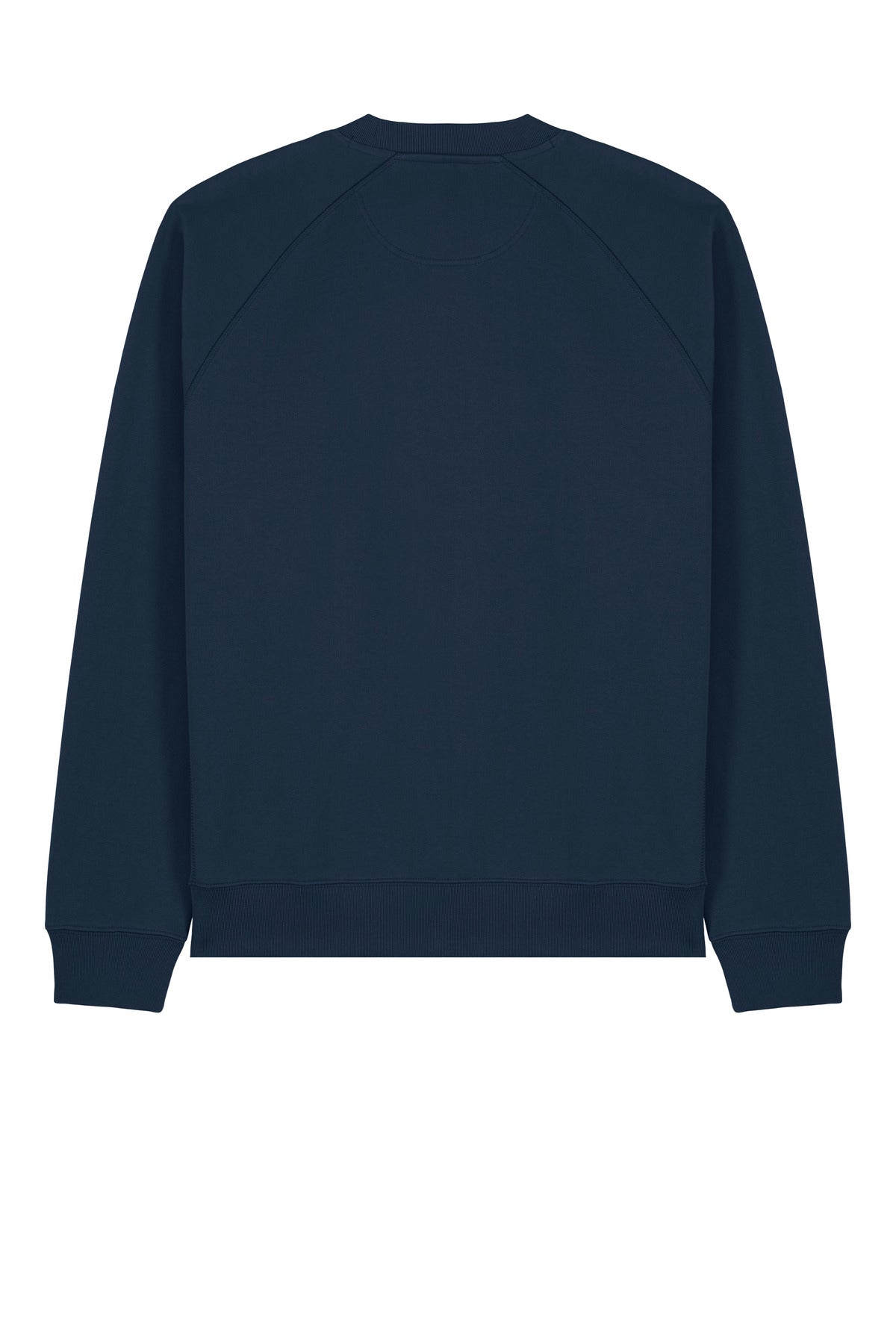 Rear View of FrenchNavy Stanley/Stella Unisex Knoxer Crewneck Sweatshirt SXU026