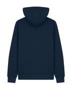 Rear View of FrenchNavy Stanley/Stella Unisex Mixer Full-Zip Hooded Sweatshirt SXU011