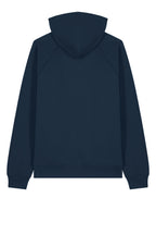 Rear View of FrenchNavy Stanley/Stella Unisex Striker Hooded Sweatshirt SXU027