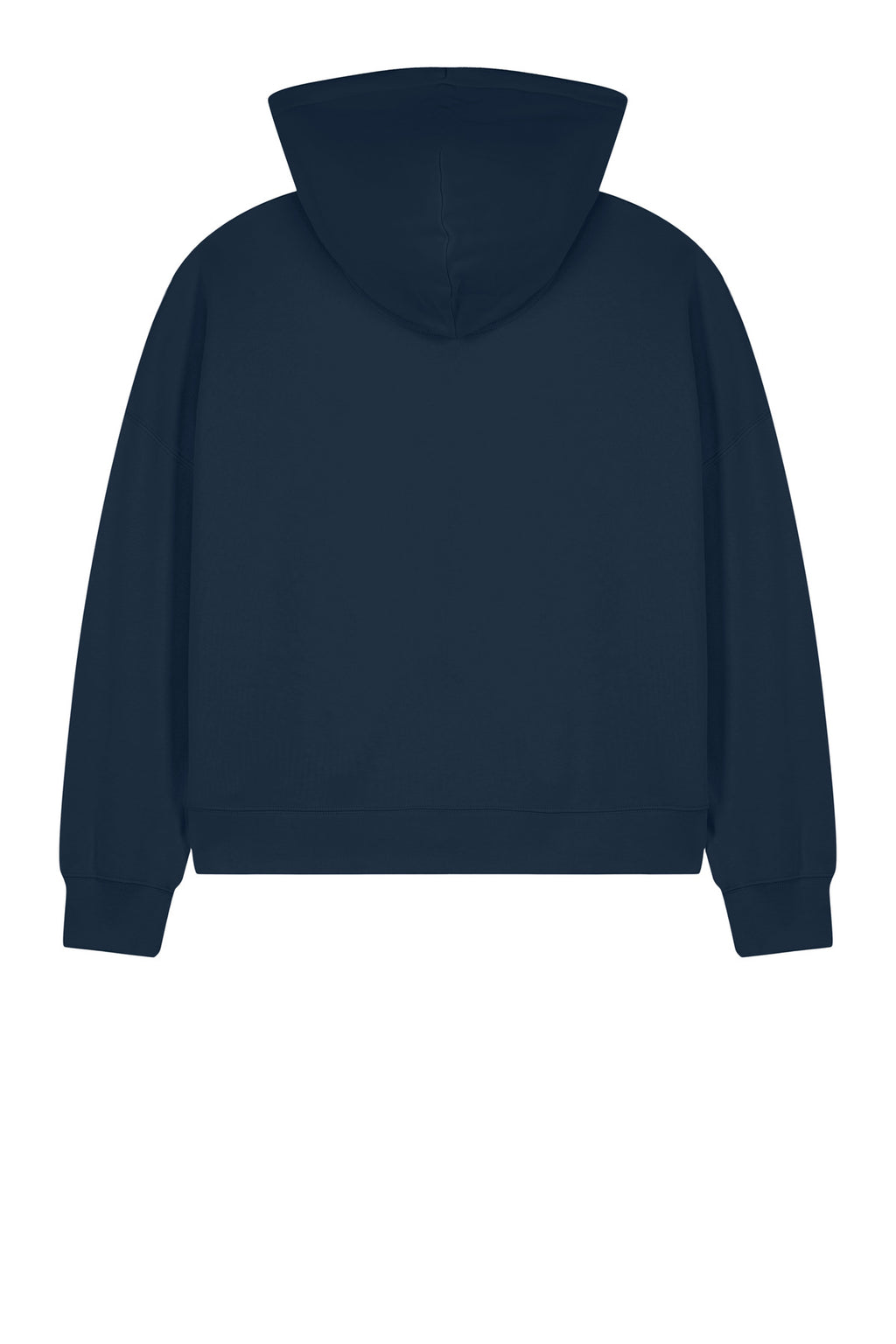Rear View of FrenchNavy Stanley/Stella Women's Stella Ida Full-Zip Hooded Sweatshirt SXW037
