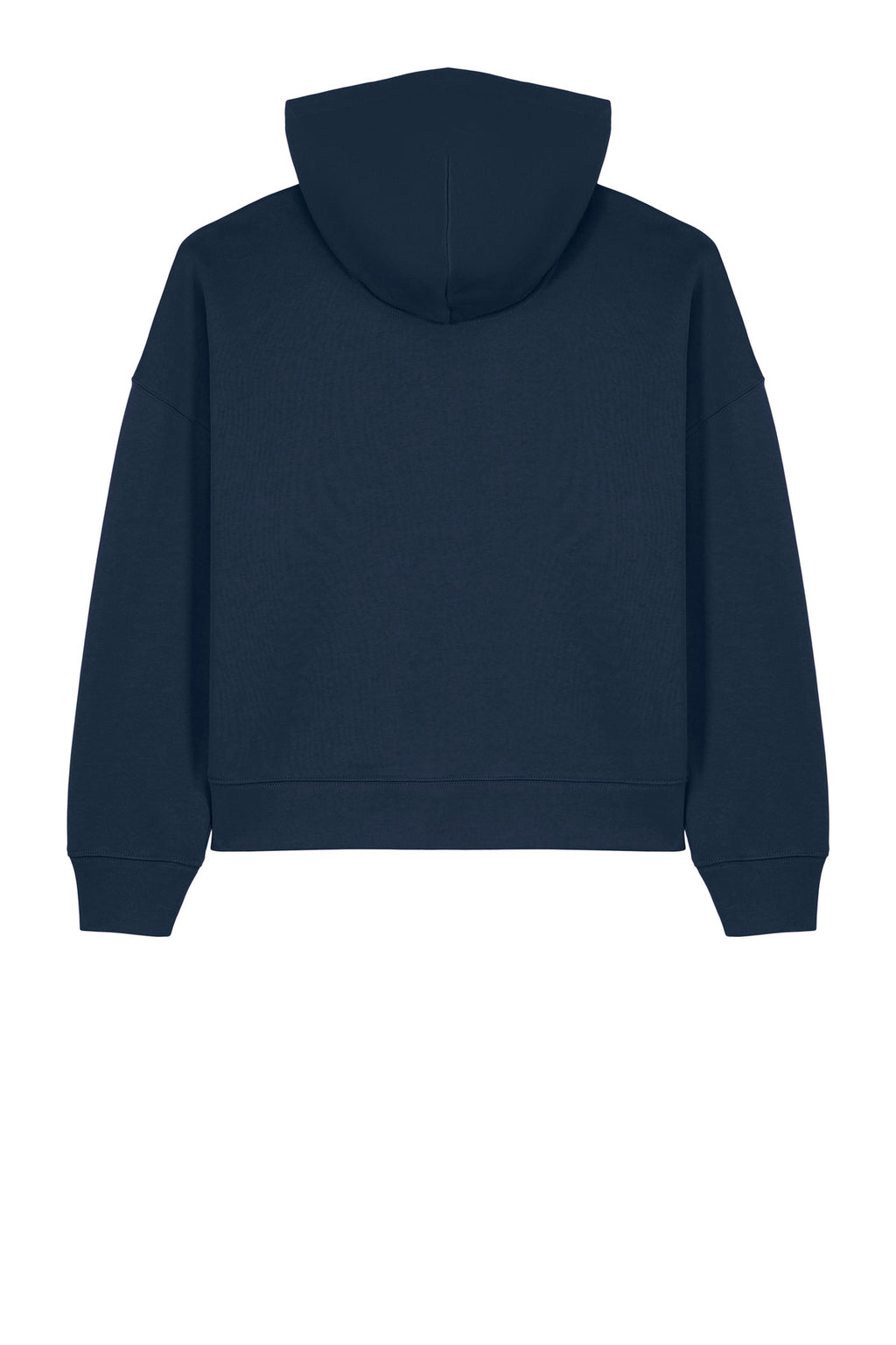 Rear View of FrenchNavy Stanley/Stella Women's Stella Nora Hooded Sweatshirt SXW035