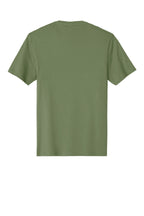 Rear View of Fresh Fatigue District Perfect Weight Tee. DT104