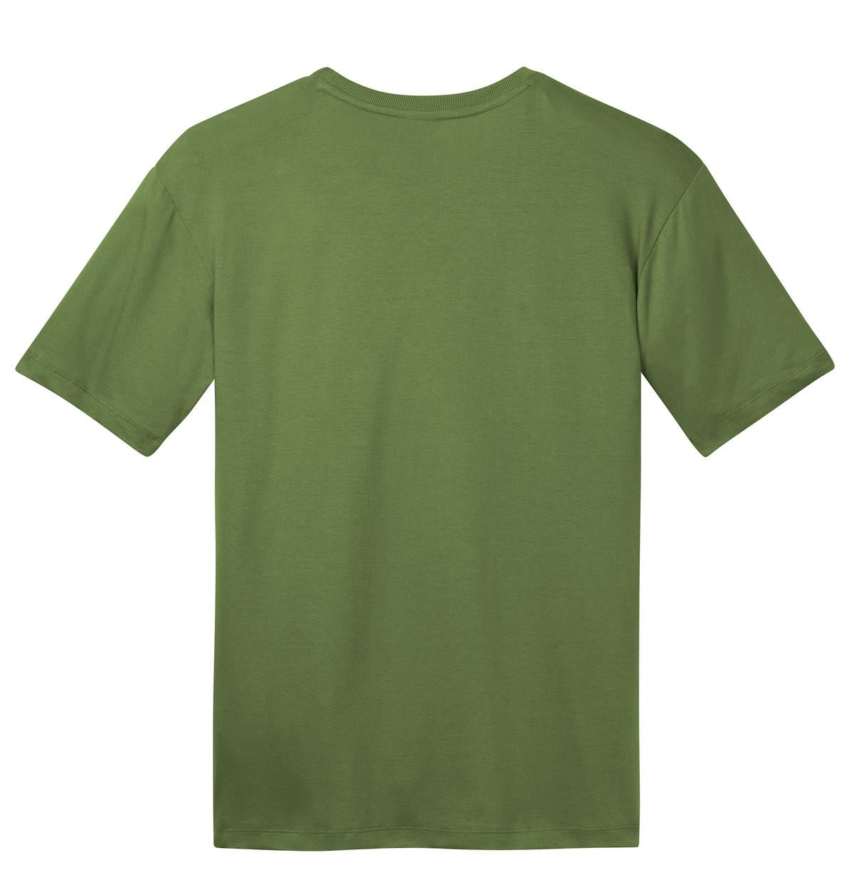 Rear View of Fresh Fatigue District Perfect Weight Tee. DT104