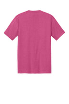 Rear View of FschFrost District Perfect Tri Tee. DM130
