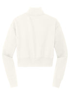 Rear View of Gardenia District Women's V.I.T. Fleece 1/2-Zip DT6111