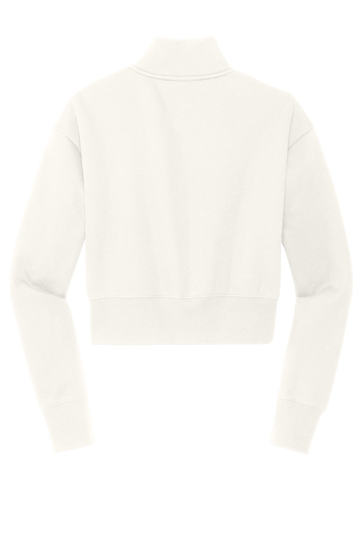 Rear View of Gardenia District Women's V.I.T. Fleece 1/2-Zip DT6111