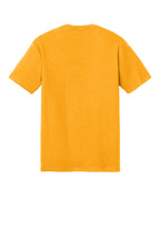 Rear View of Gold District Perfect Tri Tee. DM130