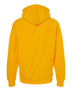 Rear View of Gold Legend - Premium Heavyweight Cross-Grain Hooded Sweatshirt - IND5000P