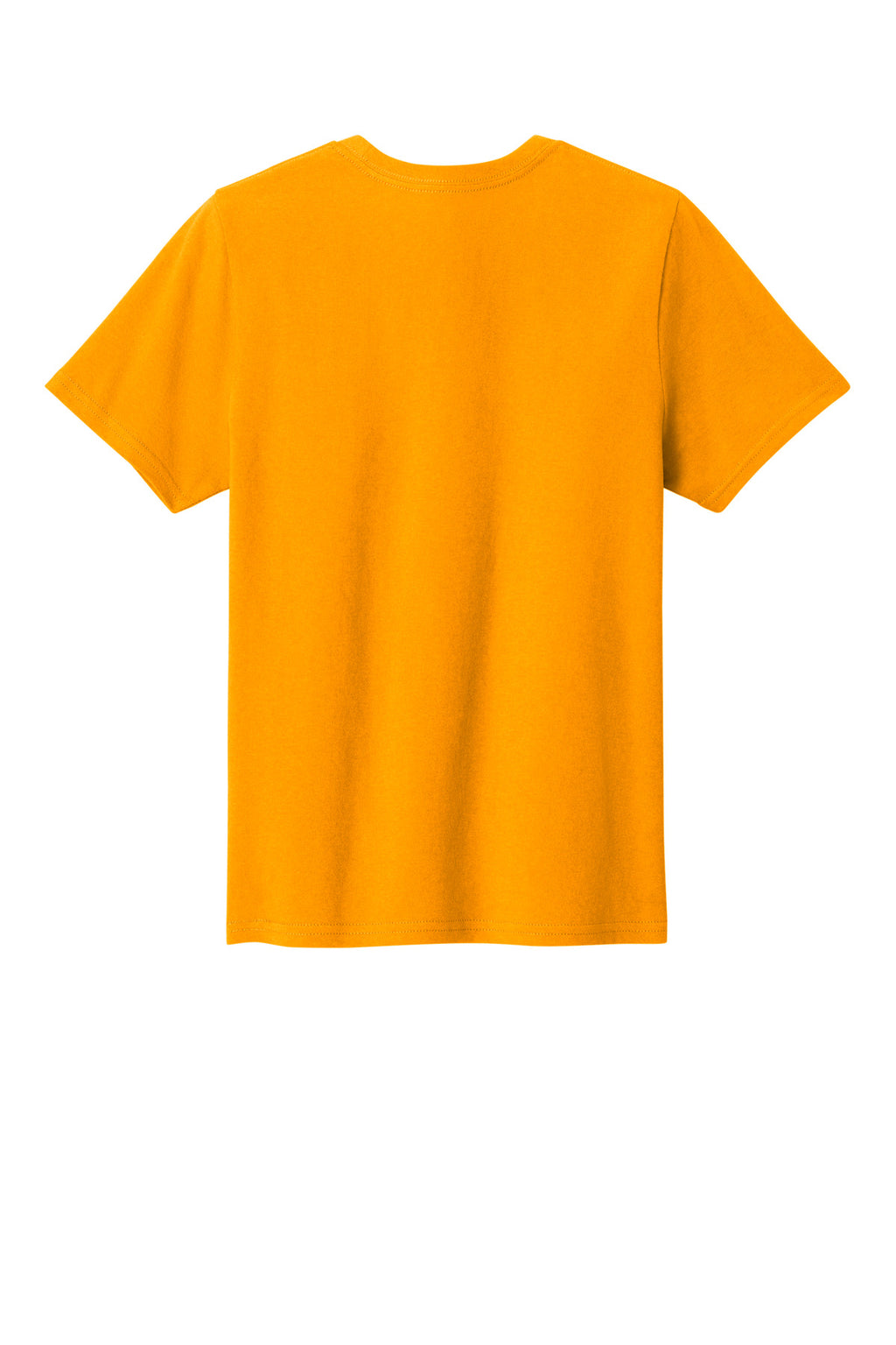 Rear View of Gold Port & Co Youth Easy Cotton Tee PC43Y