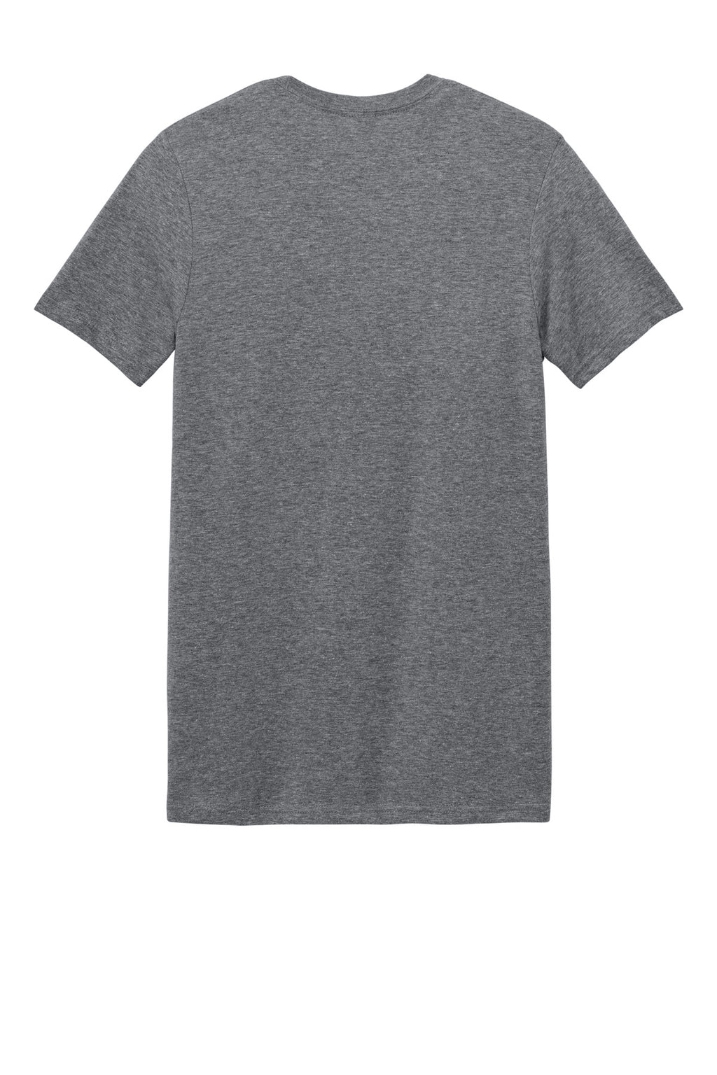Rear View of GphHeather Gildan Softstyle T-Shirt. 64000