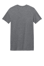 Rear View of GphHeather Gildan Softstyle T-Shirt. 64000