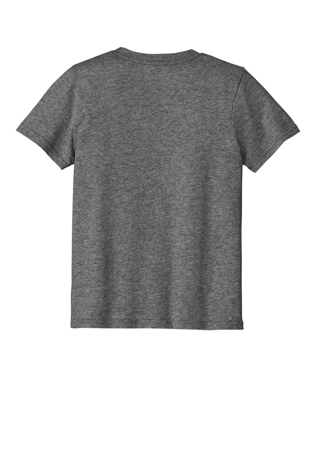 Rear View of GphHeather Port & Co Youth Easy Cotton Tee PC43Y