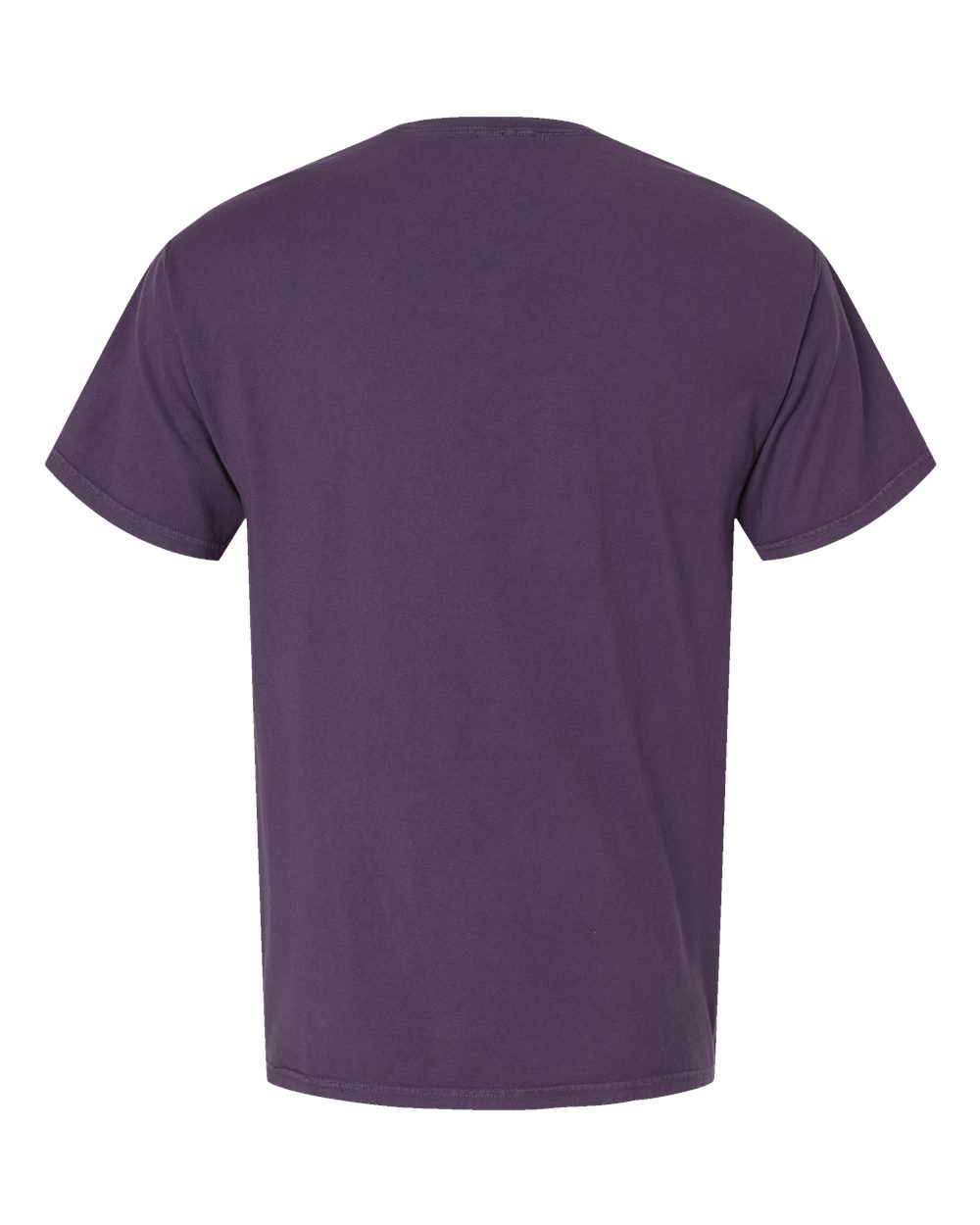 Rear View of Grape Soda Garment-Dyed T-Shirt - GDH100