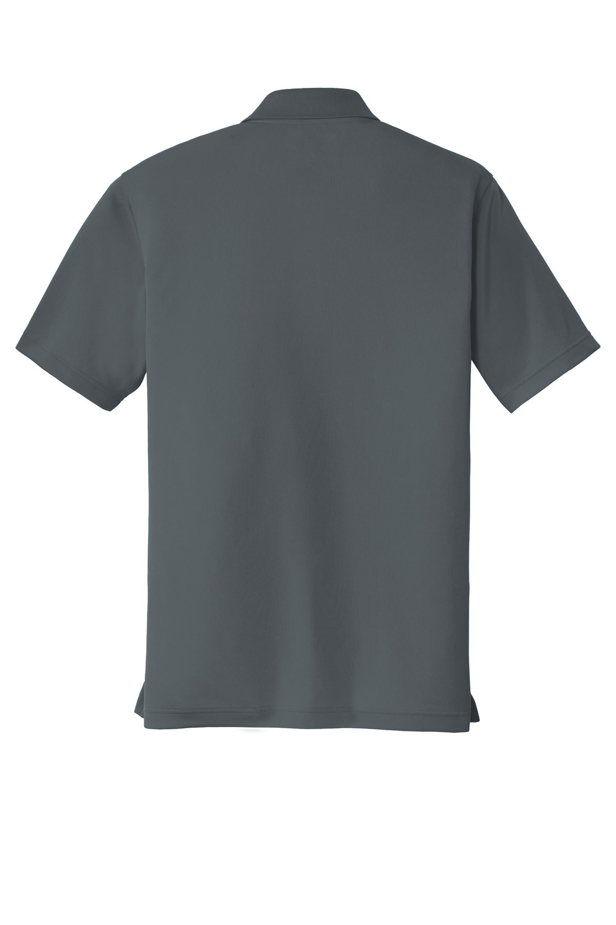 Rear View of Graphite Port Authority Dry Zone UV Micro-Mesh Polo. K110
