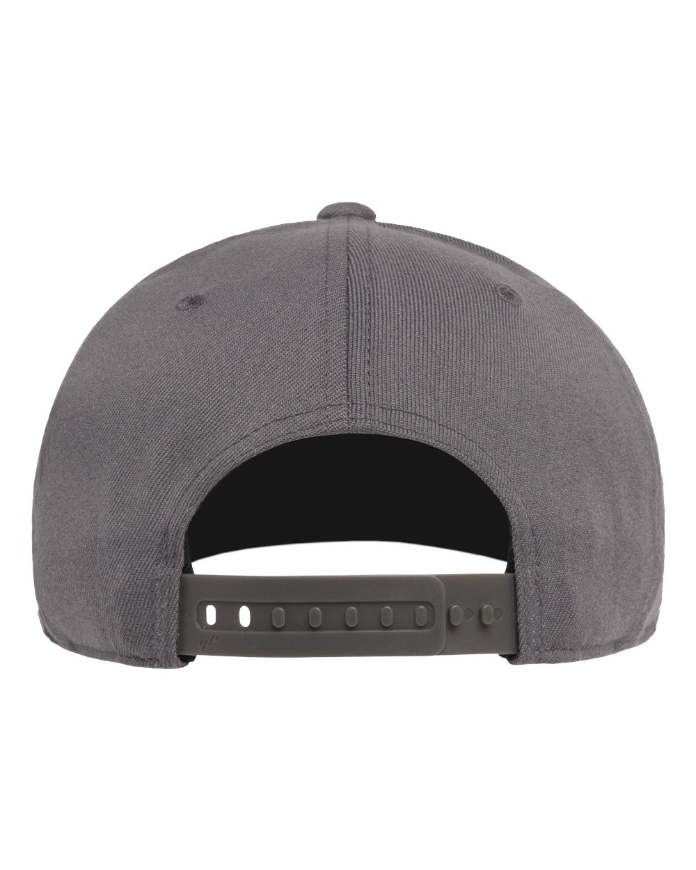 Rear View of Grey 110® Snapback Cap - 110F