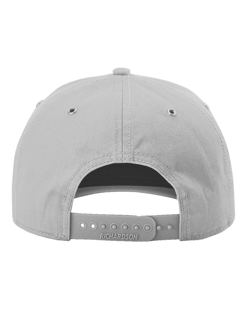 Rear View of Grey Burnside Cap - 336