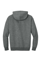 Rear View of GreyFrost District V.I.T. Heavyweight Fleece Hoodie DT6150